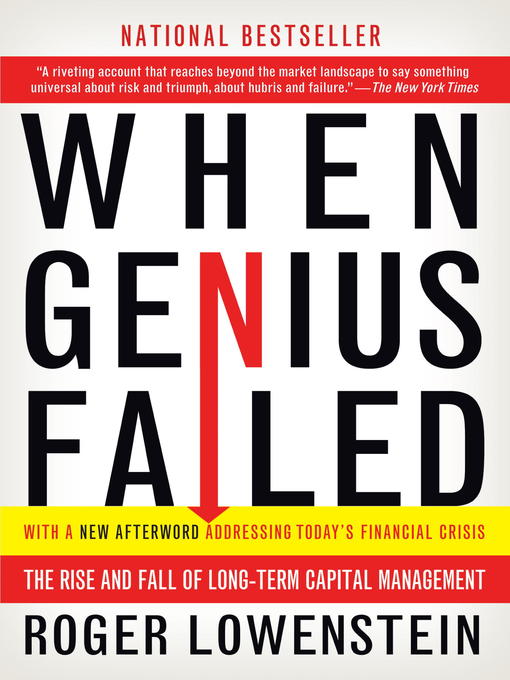 Title details for When Genius Failed by Roger Lowenstein - Available